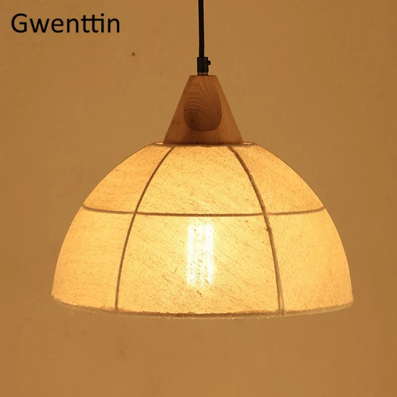 Suspension en lin vintage pour décoration intérieure moderne – Valombre Sillage