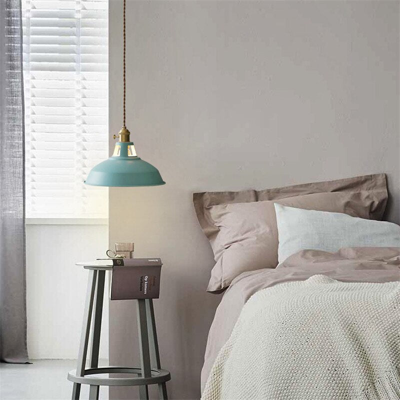 Jojo Lampe Suspension Luminaire Vintage. Métal. Noir/Blanc. Salle à Manger - Neutralighting