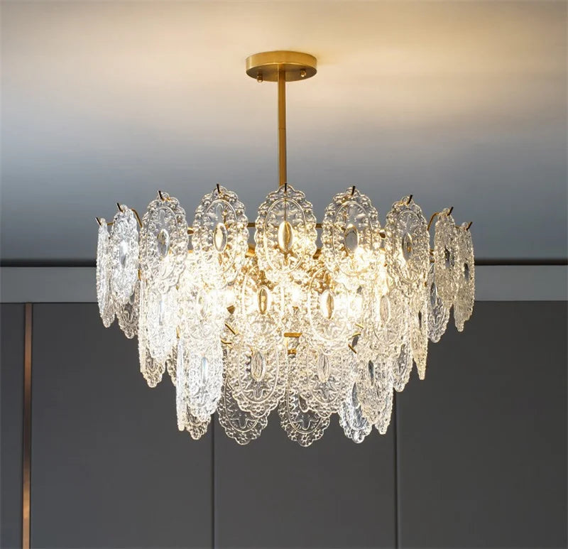 Lustre — En cristal moderne design luxe pour une ambiance élégante