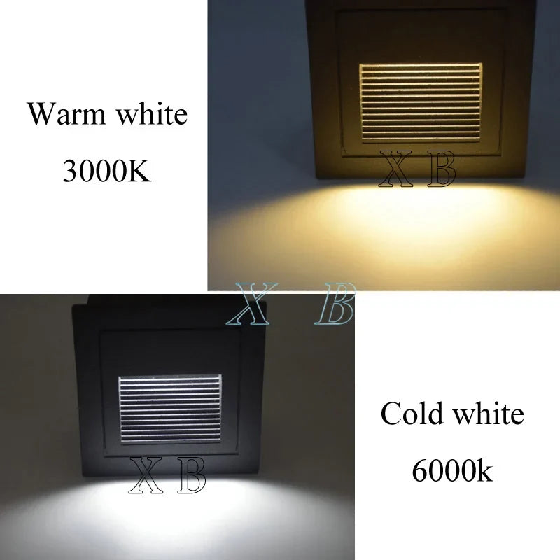 Applique murale — LED étanche pour escaliers et marches extérieures