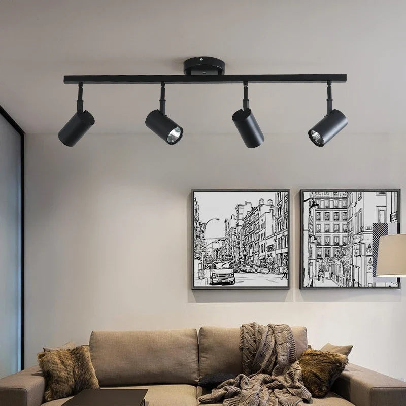 Projecteur muraux modernes pour éclairage de maison lustré Diane Tempo en Aluminium - Lignes Dessinées & Décor Raffiné