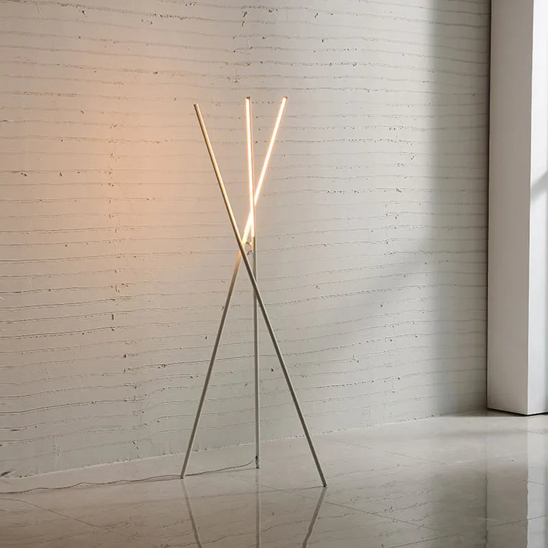Lampadaire — Nordique moderne design LED pour décoration intérieure