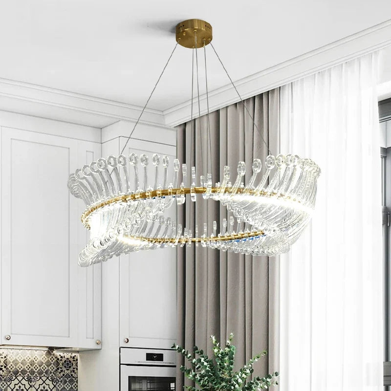 Lustre — Design moderne LED luminaire simple nordique suspendu