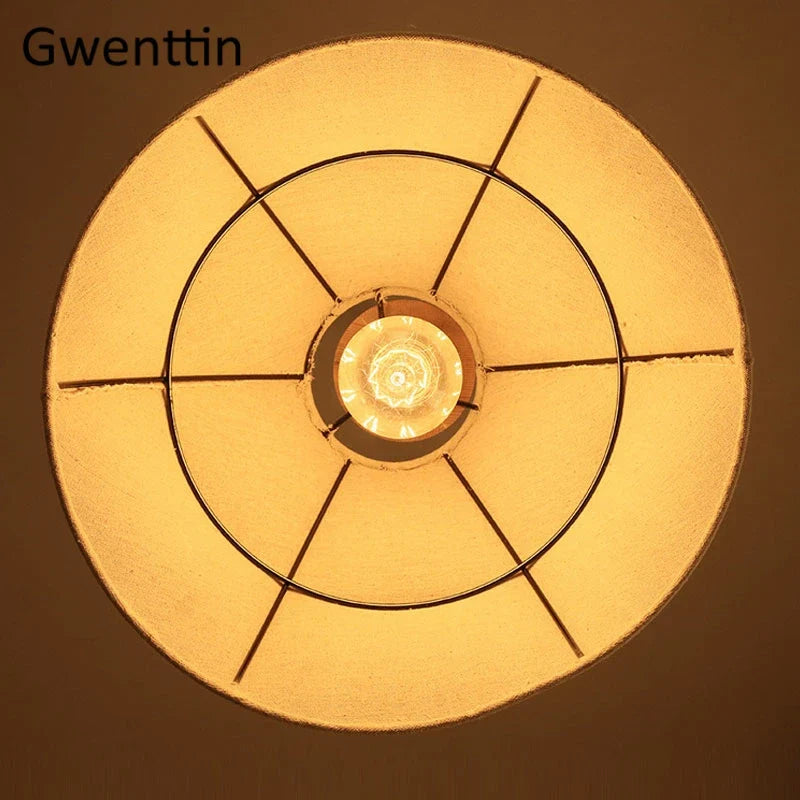 Suspension en lin vintage pour décoration intérieure moderne – Valombre Sillage