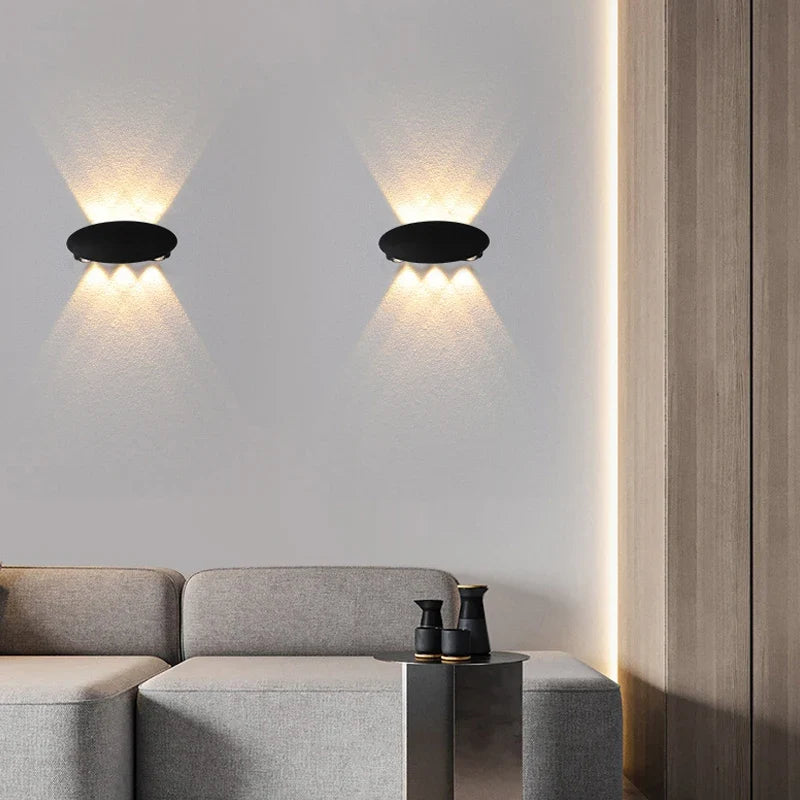 Applique murale — LED moderne imperméable pour extérieur minimaliste