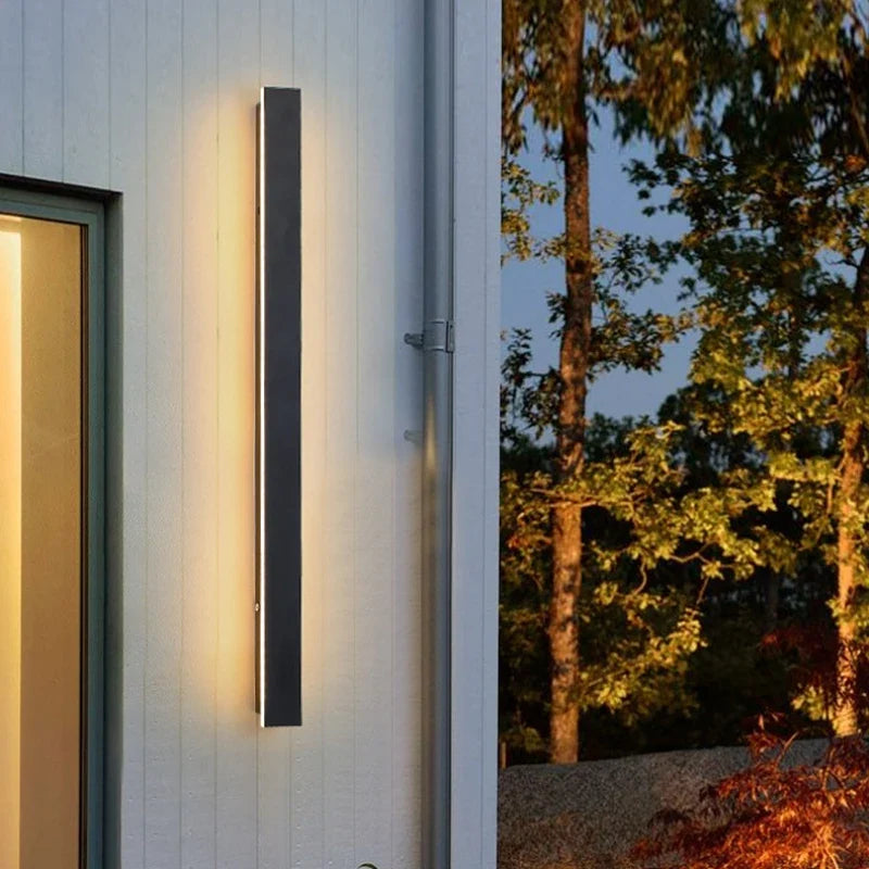 Applique murale — Extérieure LED étanche en aluminium pour jardin et terrasse