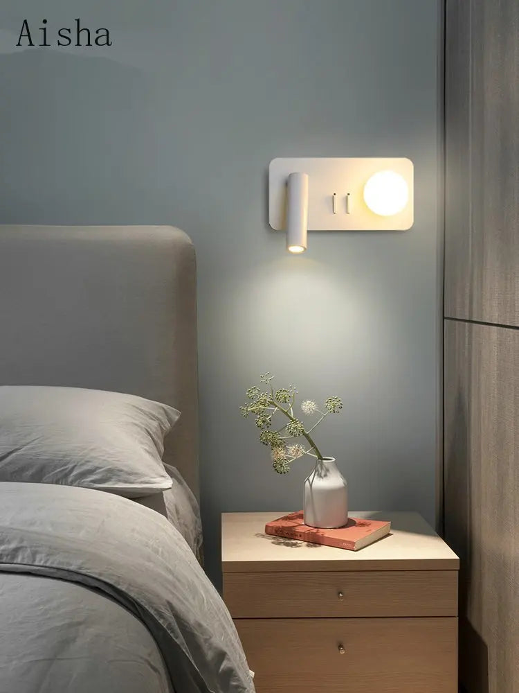 Applique murale moderne rotative à led pour intérieur décoratif Ulysse Prélude - Esprit Contemporain & Décor Élégant