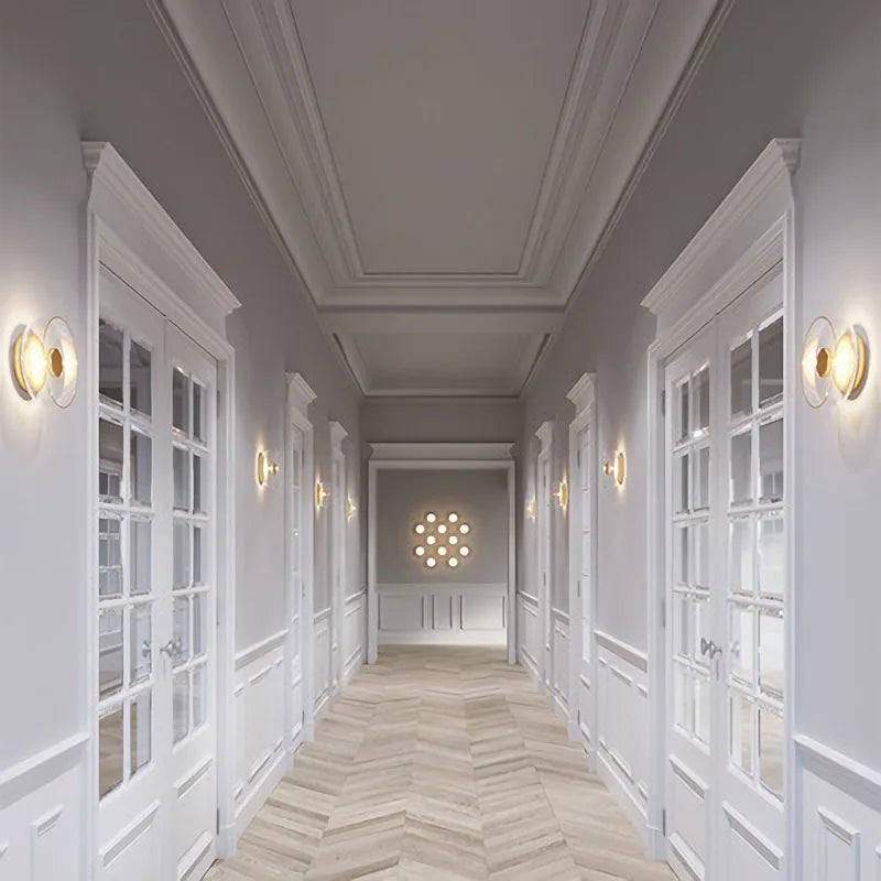 Applique murale led style scandinave pour décoration intérieure Iris Balade - Lignes Épurées & Atmosphère Sereine
