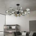 Lustre — Moderne design haricot magique en verre intérieur