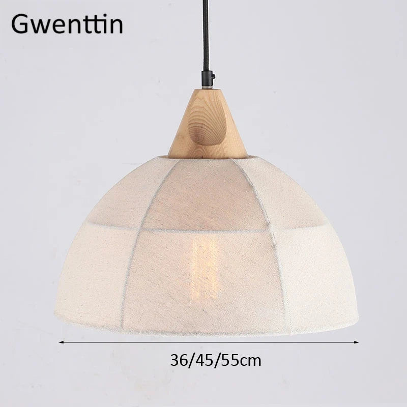 Suspension en lin vintage pour décoration intérieure moderne – Valombre Sillage