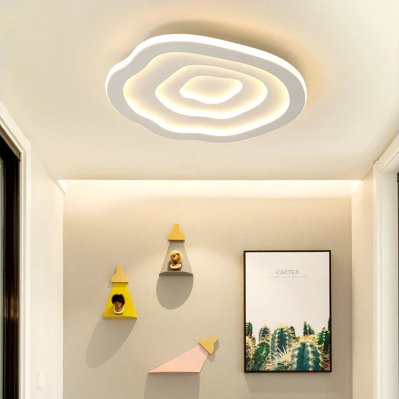 Plafonnier — LED nuage nordique simple créatif romantique chaleureux