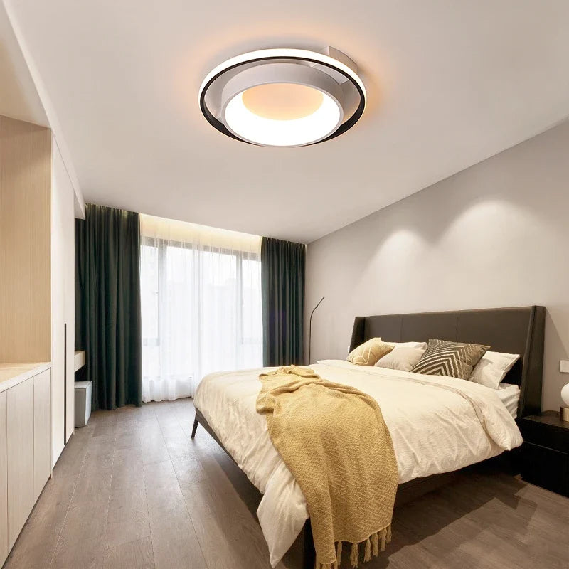 Plafonnier led moderne pour éclairage intérieur esthétique Léandre Contrepoint - Une Note Actuelle dans le Décor