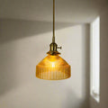 Lampe Suspendue de Salon Victor Césure en Verre - Reflets Délicats & Élégance Visuelle