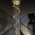 Lustre — Moderne en cristal design spiralé pour éclairage décoratif