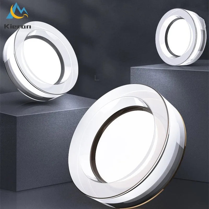 Plafonnier led en cristal spot intégré luminaires Bertille Respire - Jeux de Reflets & Présence Raffinée