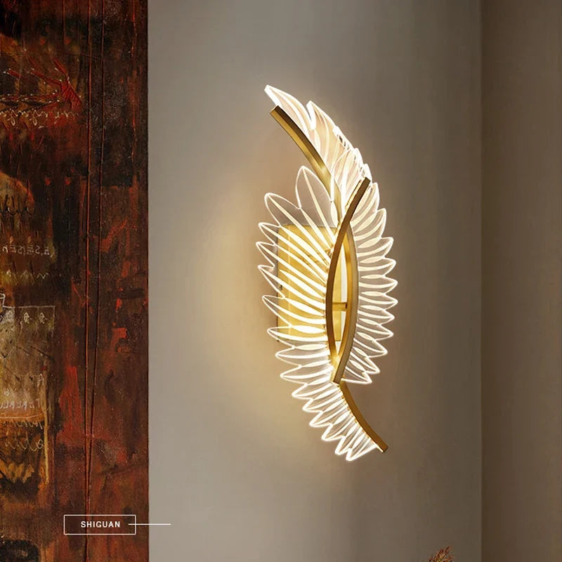 Applique murale luxe design créatif pour intérieur moderne Octave Alizé - Présence Moderne & Harmonie Intérieure