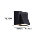 Ray Applique Murale Linéaire Moderne Simple, Métal, LED, Noir, Jardin - Neutralighting