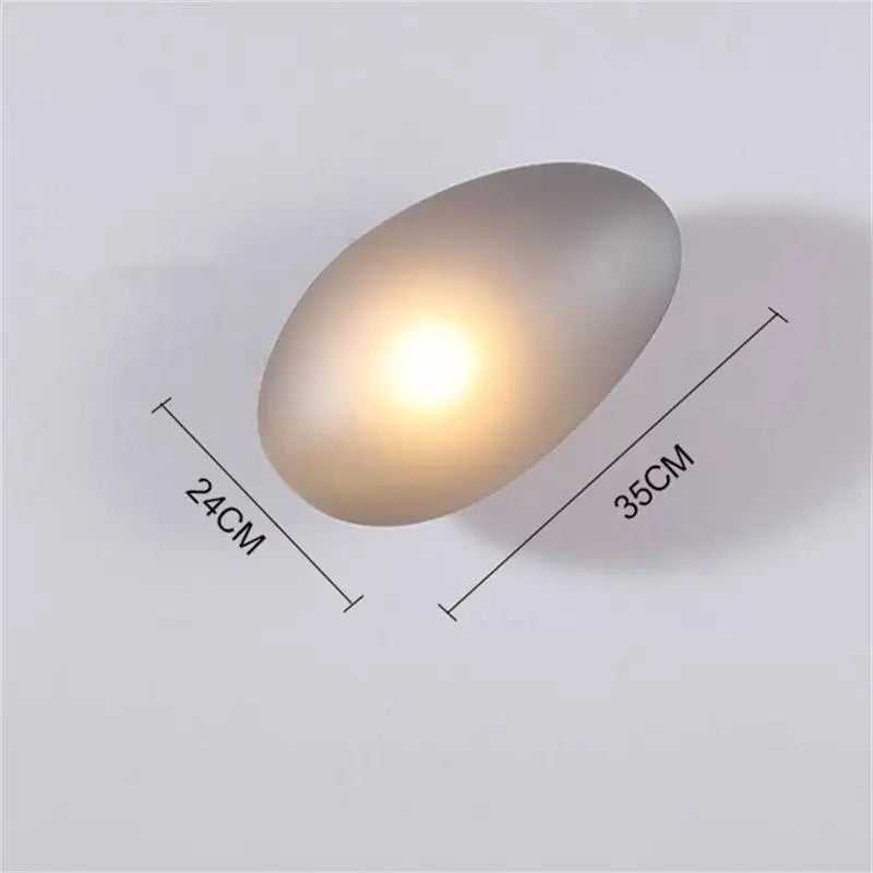 Plafonnier — LED galets verre moderne déco intérieur hotel couloir plafonnier éclairage