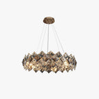 Kristy Cristal Moderne Lustre 6 Lumières Salon/Chambre à Coucher - Neutralighting