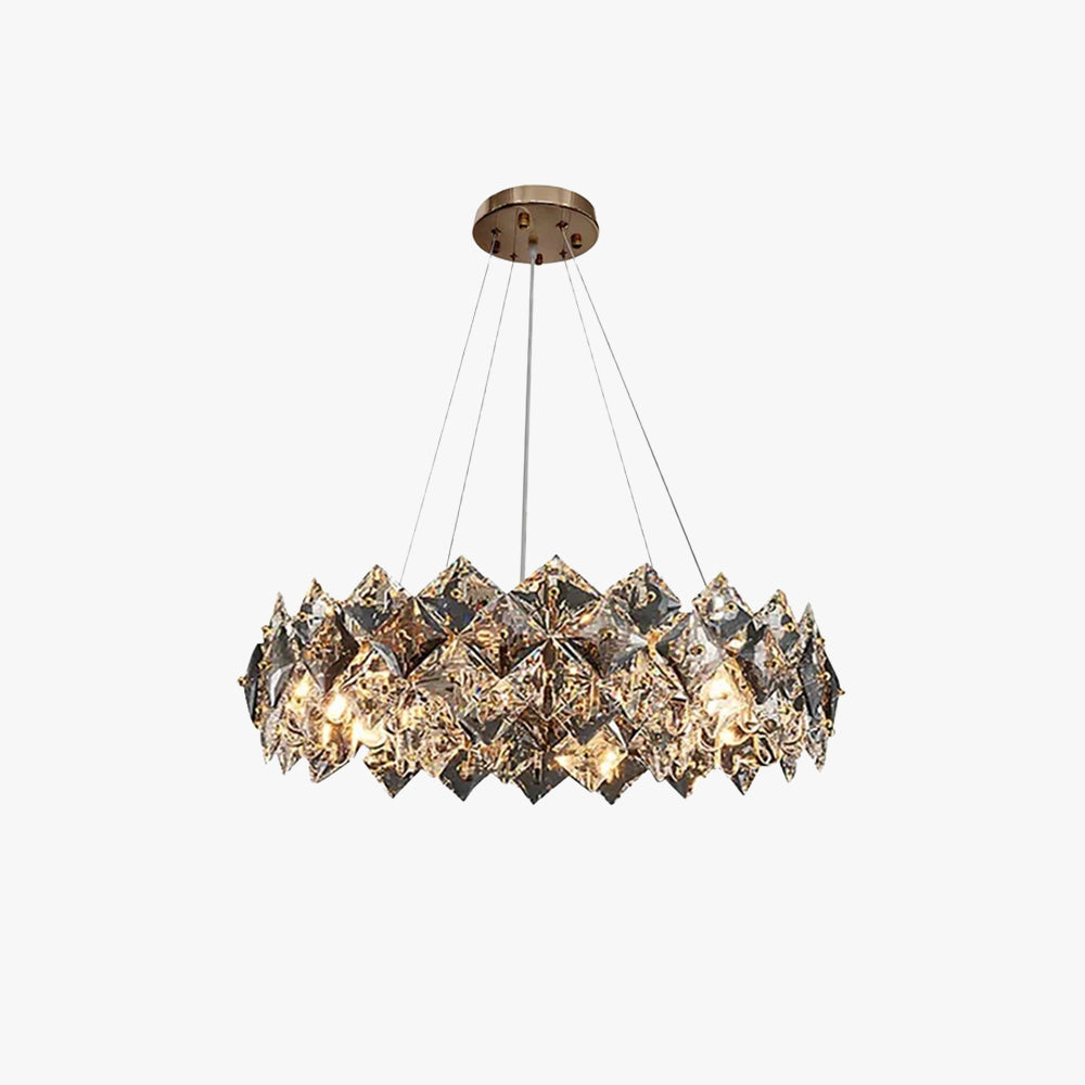 Kristy Cristal Moderne Lustre 6 Lumières Salon/Chambre à Coucher - Neutralighting
