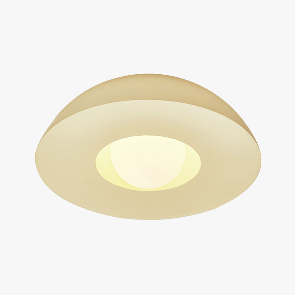 Arisha Moderne LED Intérieur Applique Murale Café Laiteux Verre Salon - Neutralighting