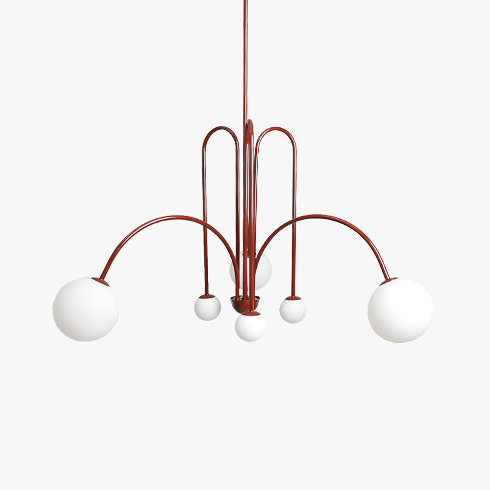 Valentina Moderne Lustre Métal Verre Salon Salle à Manger - Neutralighting