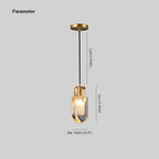 Kristy Classique Linéaire Suspension Cristal Salle à Manger Sallon - Neutralighting