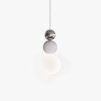 Valentina Suspension LED Moderne Bauhaus Verre Métal Chambre à Coucher - Neutralighting