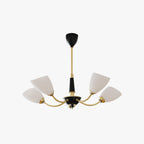 Arisha Médiéval Simple Lustre Verre Métal Chambre à Coucher - Neutralighting