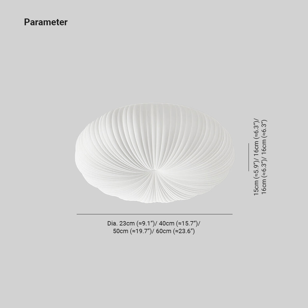 Arisha Plafonnier LED Minimaliste Métal Acrylique Chambre à Coucher - Neutralighting