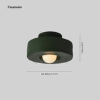 Valentina Plafonnier Nordique Macaron Résine Chambre à Coucher - Neutralighting