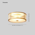 Silva Plafonnier Moderne d'Art Simple Verre Chambre à Coucher - Neutralighting