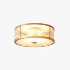 Silva Plafonnier Moderne d'Art Simple Verre Chambre à Coucher - Neutralighting