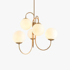 Valentina Lustre LED Luxueux Verre Métal Salon Chambre à Coucher - Neutralighting