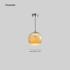 Valentina Minimaliste LED Suspension Métal/Verre Chambre À Coucher - Neutralighting
