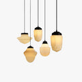 Valentina Minimaliste LED Suspension Verre Salon/Salle À Manger - Neutralighting