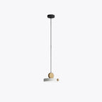 Valentina Design LED Suspension Métal/Acrylique /Bois Salon - Neutralighting