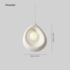 Avi Moderne PVC Suspension Foncé Chambre À Coucher - Neutralighting