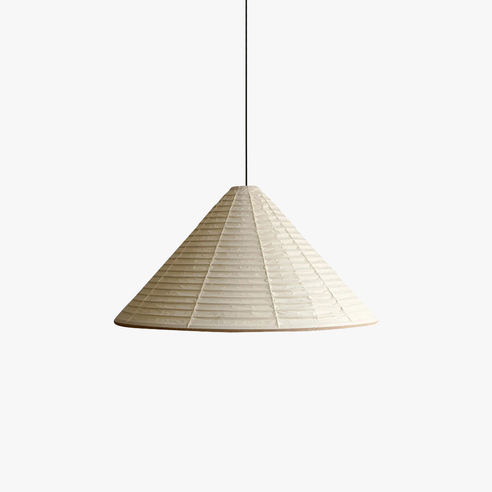 Avi Moderne Conique Métal/Papier Suspension Chambre à Coucher - Neutralighting
