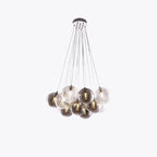 Valentina Moderne Suspension Métal Verre Salon Salle à Manger - Neutralighting