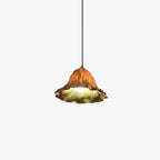 Ritta Art Feuille de Lotus LED Suspension Résine Salle à manger - Neutralighting