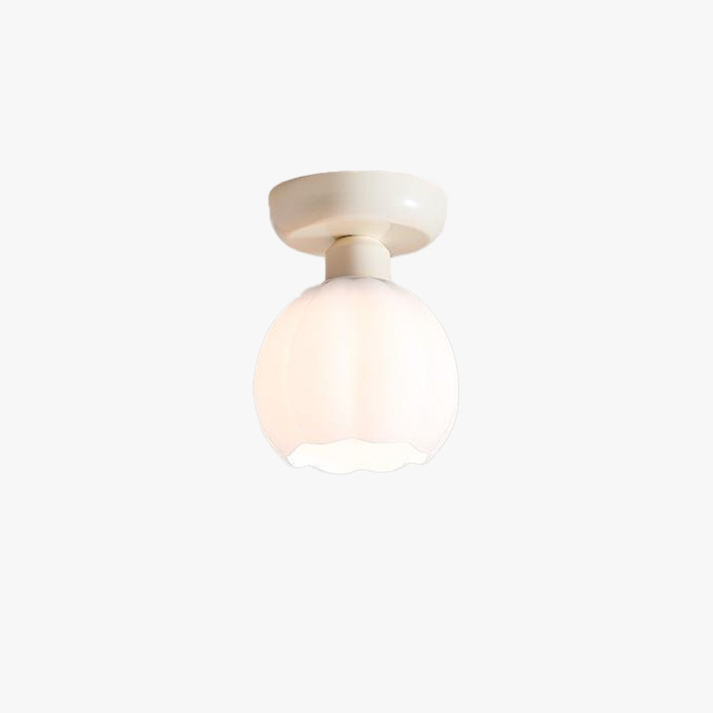 Arisha Mignon Plafonnier Métal Verre Chambre à Coucher/ Salle d'étude - Neutralighting