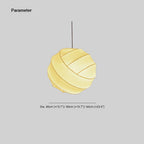 Ritta Simplicité Globle Suspension Métal Chambre à coucher/ Salon - Neutralighting