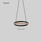 Valentina Moderne LED Suspension Rond Chambre à Coucher Salon - Neutralighting