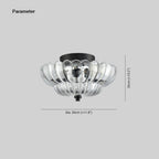 Arisha Moderne Parapluie Verre Plafonnier - Neutralighting