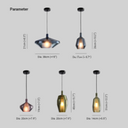Valentina Moderne Verre Suspension Salon - Neutralighting