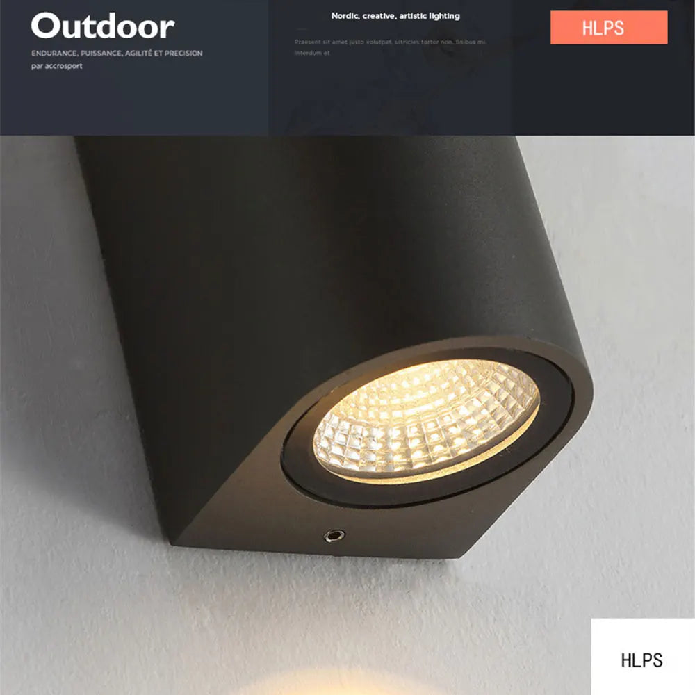 Applique murale — Extérieure étanche à LED pour jardin et terrasse