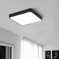 Plafonnier led carré surface monté avec télécommande luminaire Diane Sérénade - Une Silhouette Graphique Affirmée
