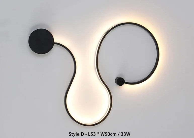 Applique murale led moderne pour décoration intérieure élégante Aloïs Harmonie - Esprit Contemporain & Décor Élégant