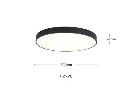 Plafonnier — Moderne nordique en cuivre LED acrylique iwhd